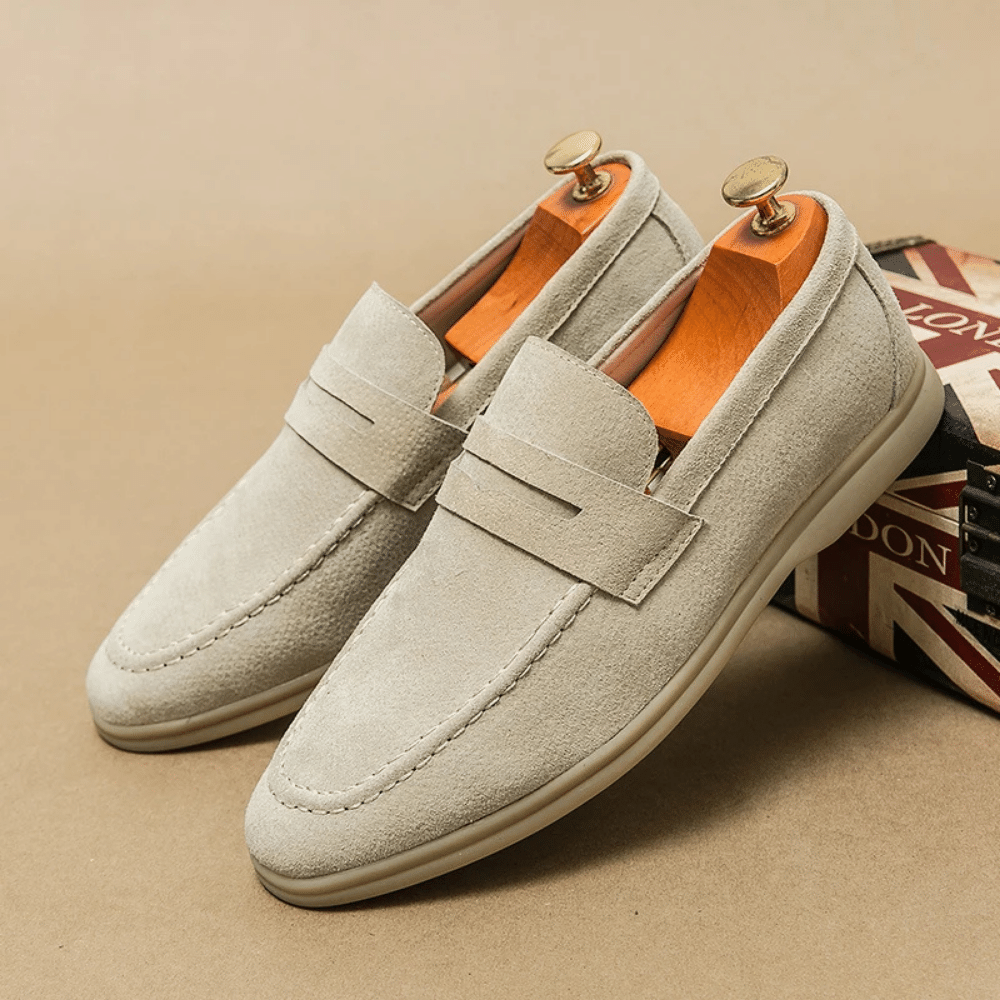 Leather Moccasin Loafer for Men Liverpool Verno